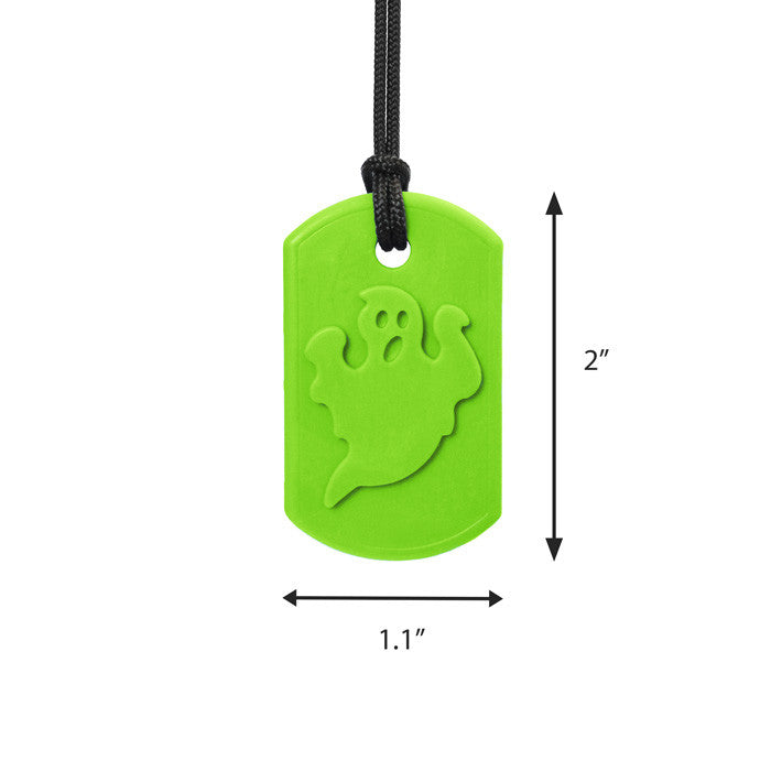ARK BOO Chew Ghost Necklace - Chewable Pendant for Oral Motor Needs