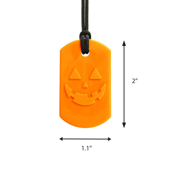 ARK Pumpkin Chew Necklace (ARK-o'-Lantern) for Oral Motor Needs