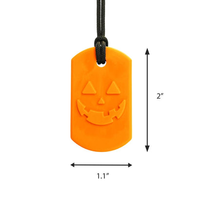 ARK Pumpkin Chew Necklace (ARK-o'-Lantern) for Oral Motor Needs