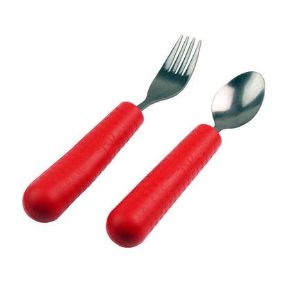 Children's Cutlery Grips – Soft Silicone Grips Set of 2