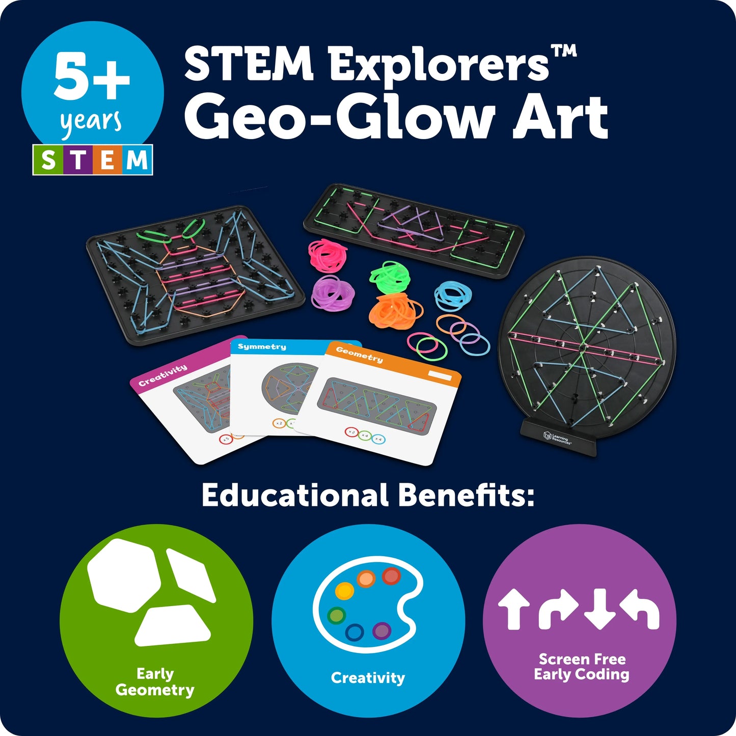 STEM Explorers™ Geo-Glow Art
