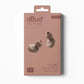 dBud Volume Adjustable Earplugs – Customisable Hearing Protection for Every Environment - Dusky P...