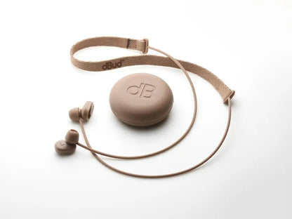 dBud Volume Adjustable Earplugs – Customisable Hearing Protection for Every Environment - Dusky Pink | The Dyslexia Shop