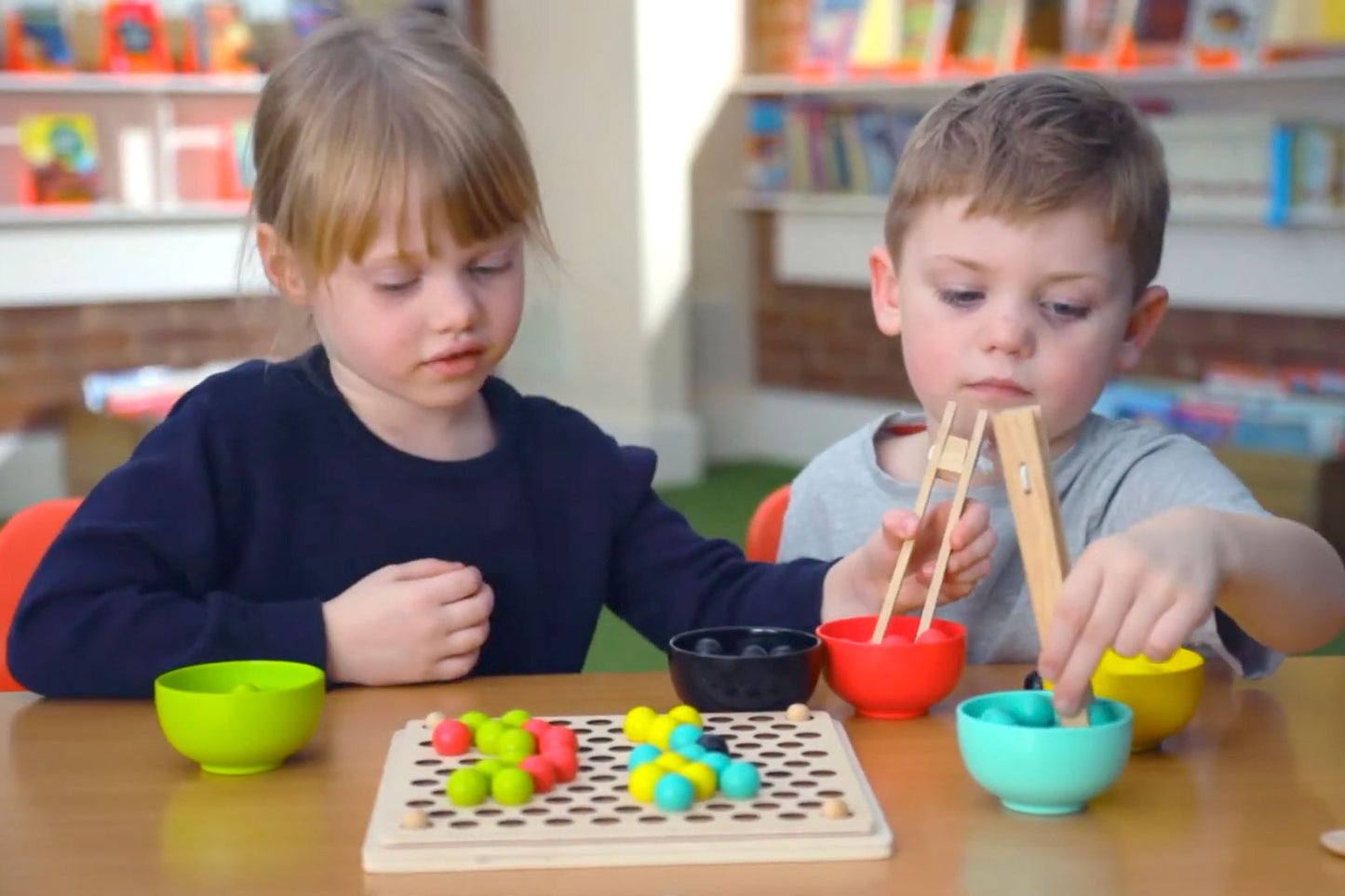 Wooden Fine Motor Pattern Balls