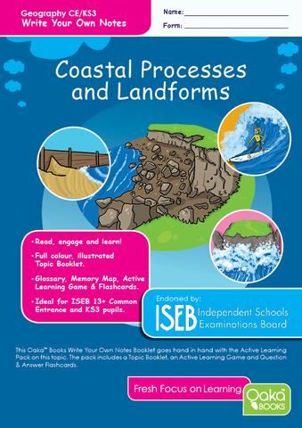 CE-KS3 Geography Coastal Processes  - Topic Pack