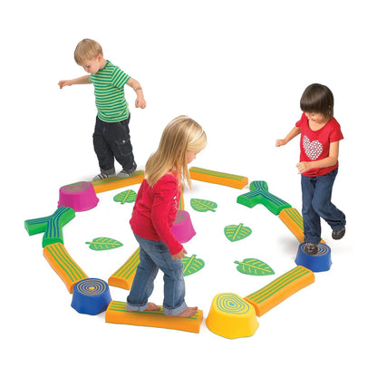 Step‑A‑Forest Set – 22‑Piece Sensory Balance & Obstacle Course