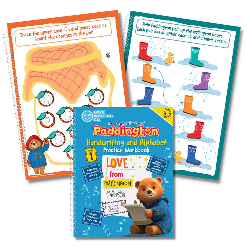 PADDINGTON™ Learn To Write The Alphabet And Handwriting Practice Activity Book: Ages 3-5