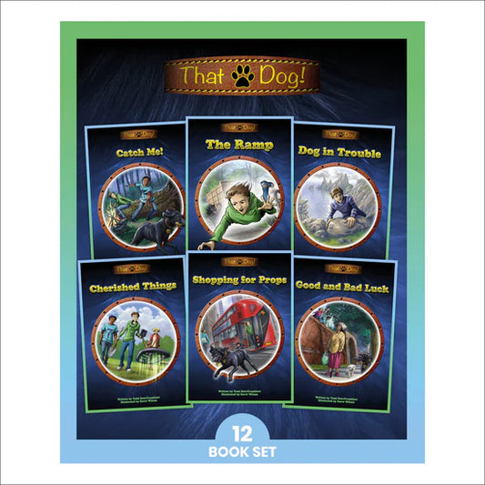 That Dog! Series (Set of 12 books) Adjacent consonants and consonant digraphs
