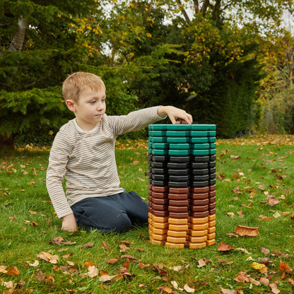 Giant Octoplay Natural Colours Set 3 - Large Group Construction Set