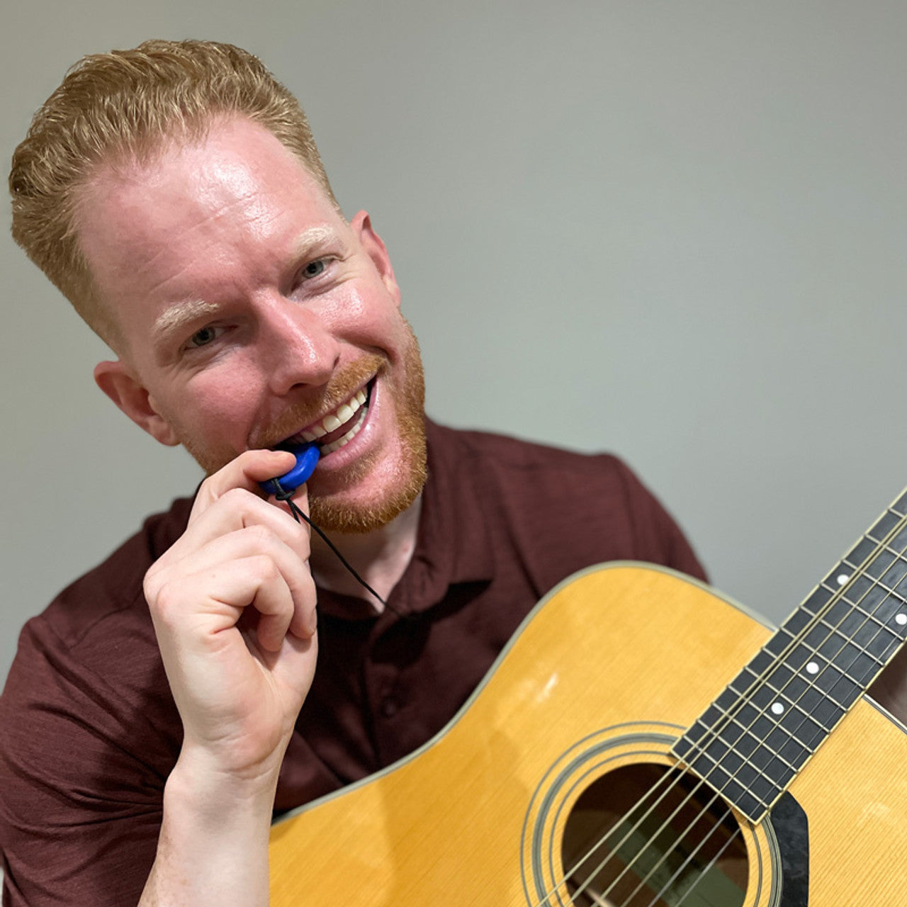 ARK Guitar Pick Small Thin Chew Necklace