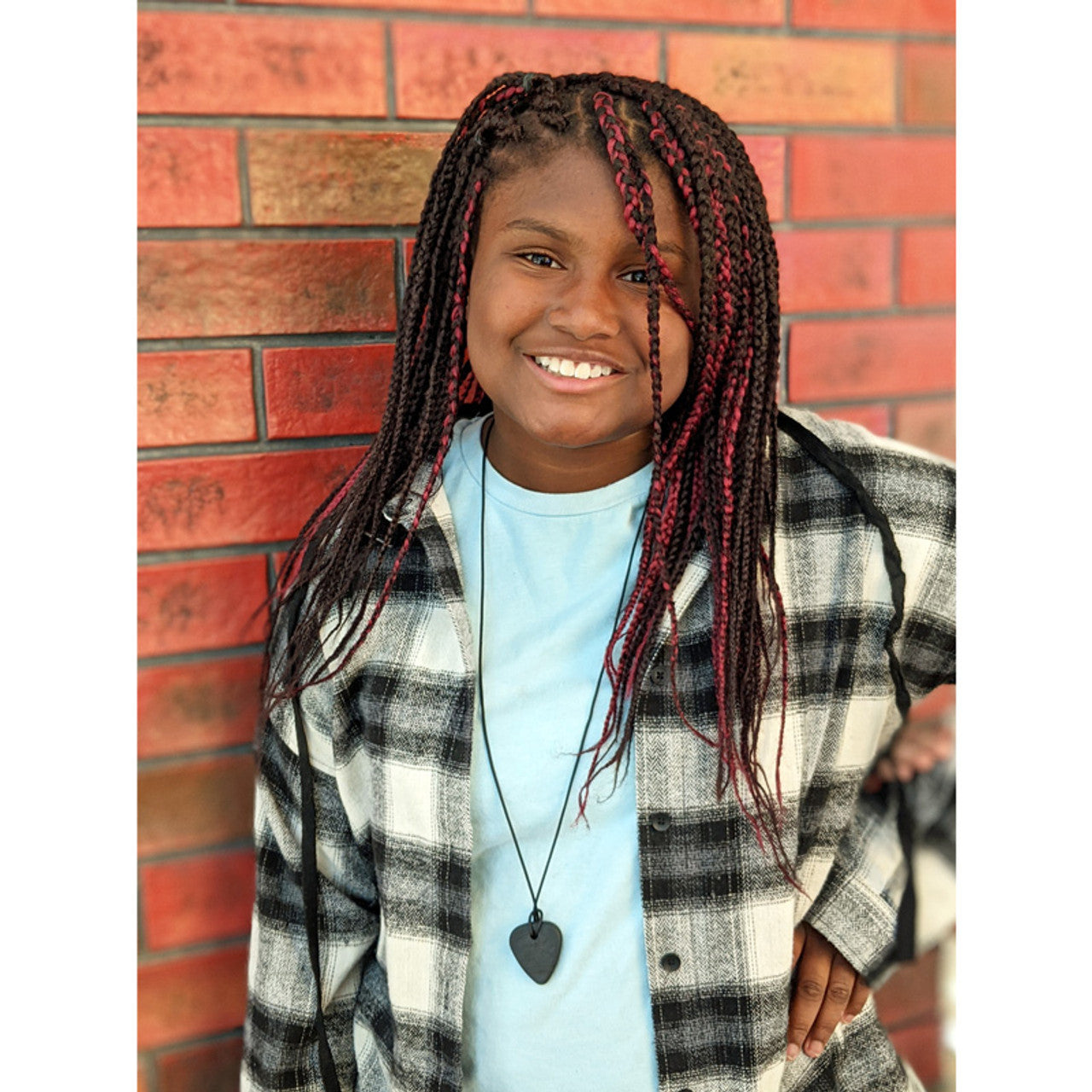 ARK Guitar Pick Small Thin Chew Necklace