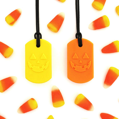ARK Pumpkin Chew Necklace (ARK-o'-Lantern) for Oral Motor Needs