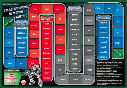 Letters and Sound Board Games - Phase 6
