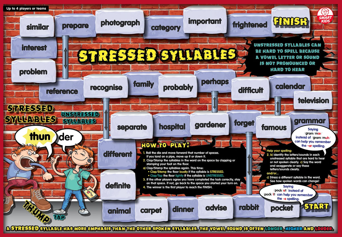 Letters and Sound Board Games - Phase 6