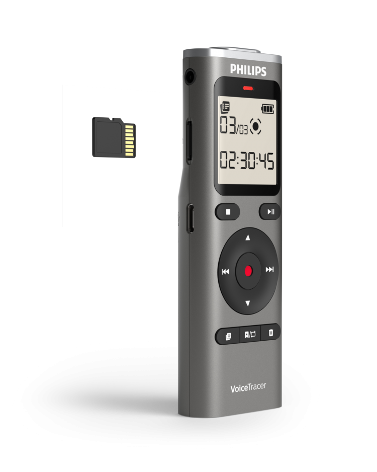 Philips DVT1170 VoiceTracer Audio Recorder