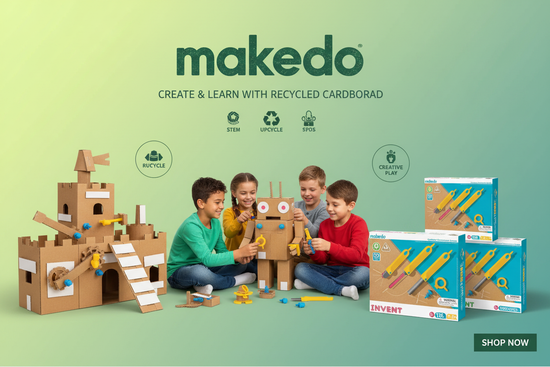 Makedo Banner with Text