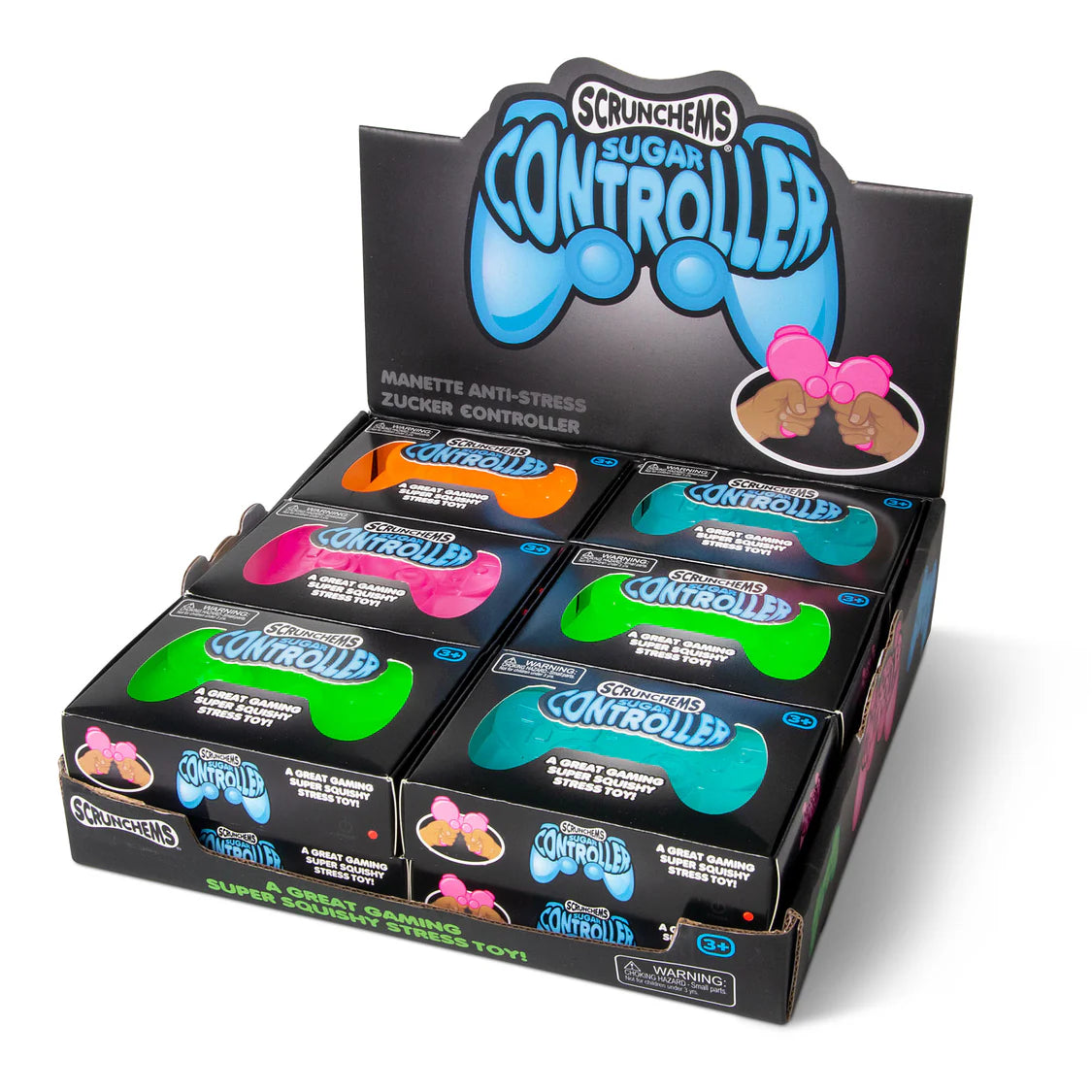 Scrunchems Sugar Controller Squishy - Gel Filled Fidget Toy