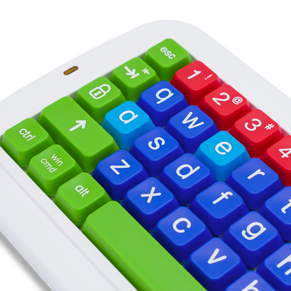 Clevy Tri-Mode Lowercase Large Key Keyboard with UK layout