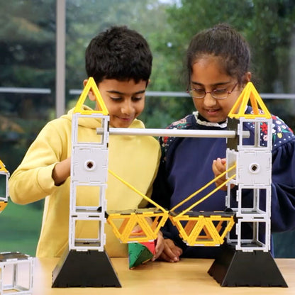Original Polydron Bridges Class Set - 322-Piece Bridge Building Kit