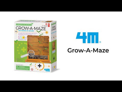 4M Green Science Grow-A-Maze Kit - Plant Science Toy Age 5+