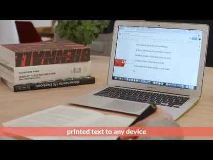 Scanmarker Air Pen Scanner - OCR Digital Highlighter and Reader - Wireless (Mac Win iOS Android)