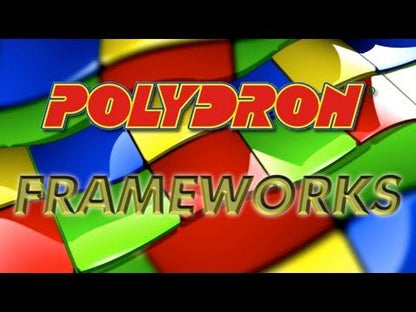 Original Polydron Frameworks Class Set - 310-Piece Geometry Kit