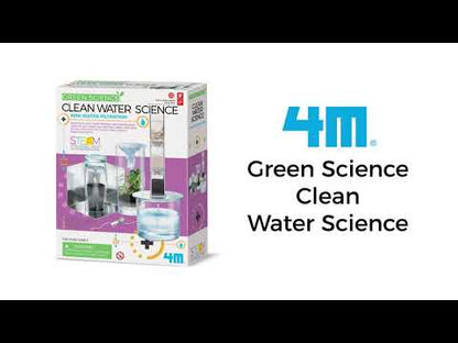 4M Green Science Clean Water Science Kit - STEM Toy Age 5+