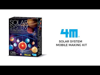 4M KidzLabs Solar System Mobile Making Kit - STEM Toy 5+