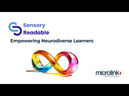 Sensory Readable Education Site Licenses – School, College, University (Annual Subscription)