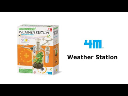 4M Green Science Weather Station Kit - STEM Toy Age 5+