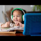 AVID WonderEars AP-400 USB-C Headset (Orange) – Kid-Friendly Comfort and Safe Listening