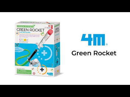4M Green Science Green Rocket Kit - Physics STEM Toy 5+