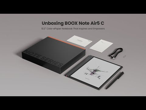 BOOX Note Air5 C Colour E‑Ink Tablet with Stylus | The Dyslexia Shop