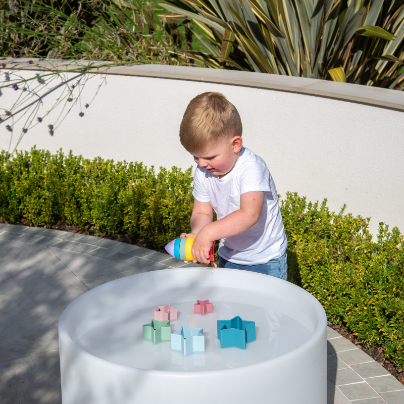tickit® SiliSoft Rocket Stacker Rainbow Sensory Toy, 6pc