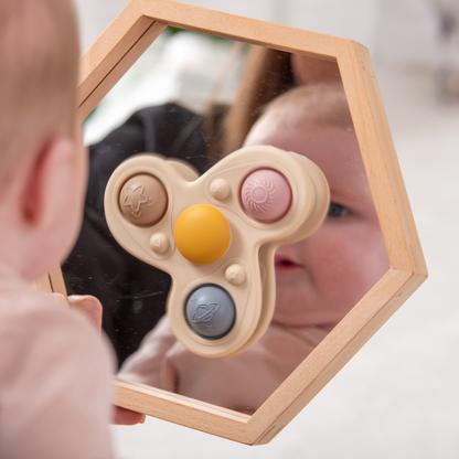 tickit® SiliSoft Jumbo Spinner Earth Fidget Toy