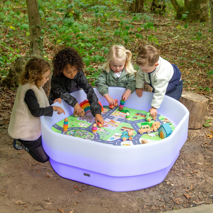 tickit® Discovery Glow Tuff Table | Autism & SEND Sensory Table