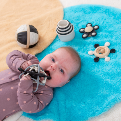tickit® SiliSoft Curiosity Set (Black & White) – 5-in-1 Baby Sensory and Teething Set