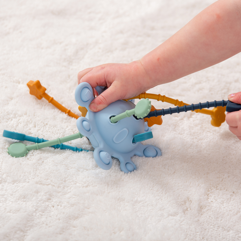 tickit® SiliSoft Zip Pull Toy Neutral Fidget Toy