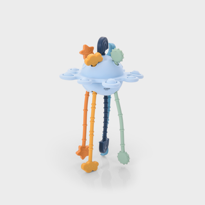 tickit® SiliSoft Zip Pull Toy Neutral Fidget Toy