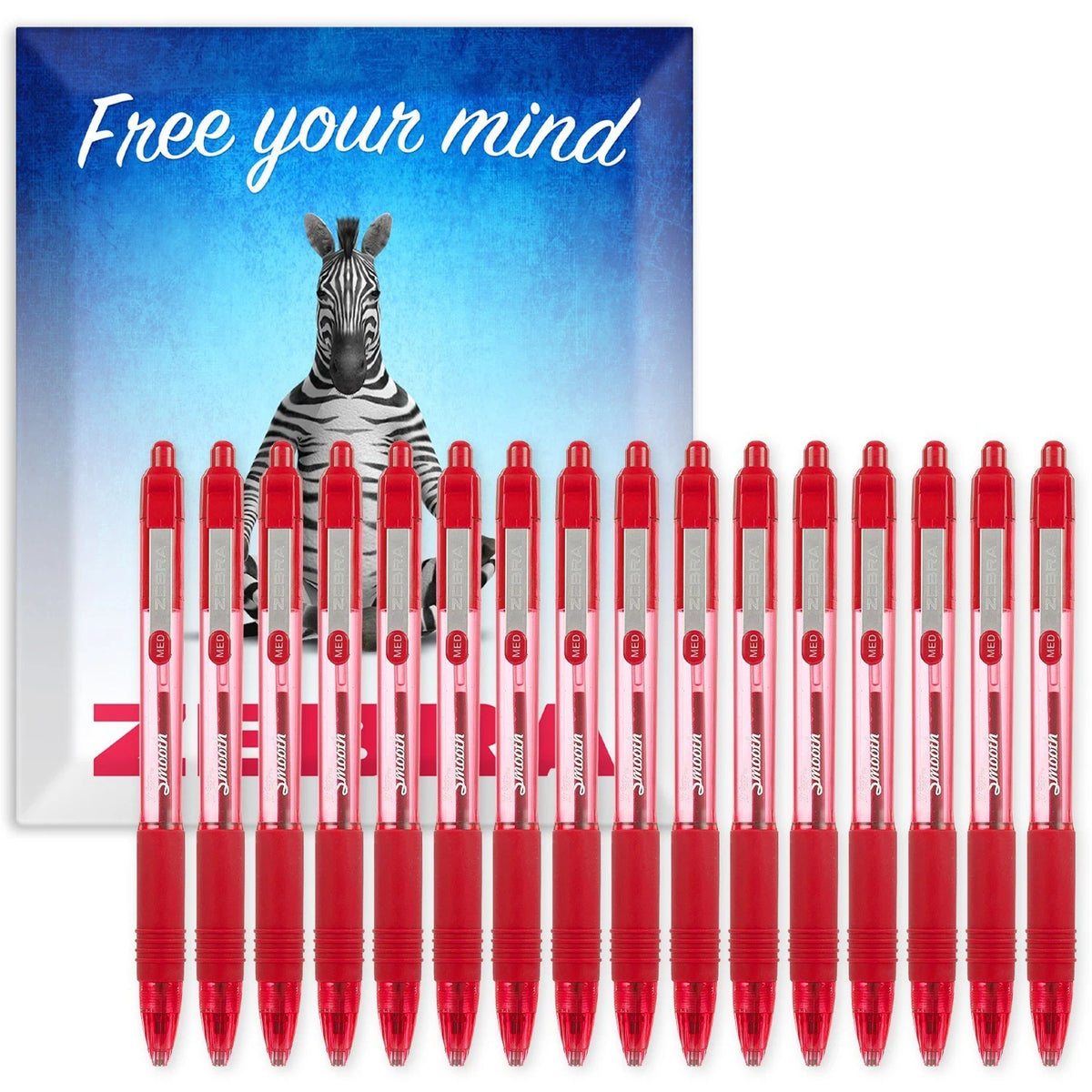 Zebra Pen Z-Grip Smooth - Pack of 12