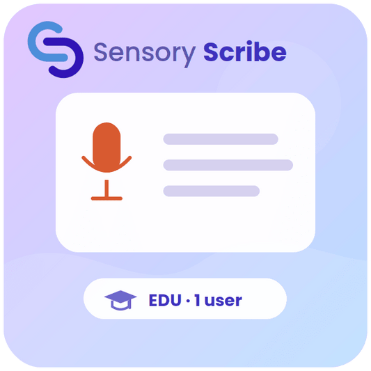 Sensory Scribe for Windows Education Single User Licence