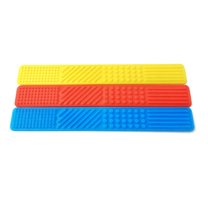 ARK Sensory Bookmark Fidget, Pack of 3 Textured Bookmarks