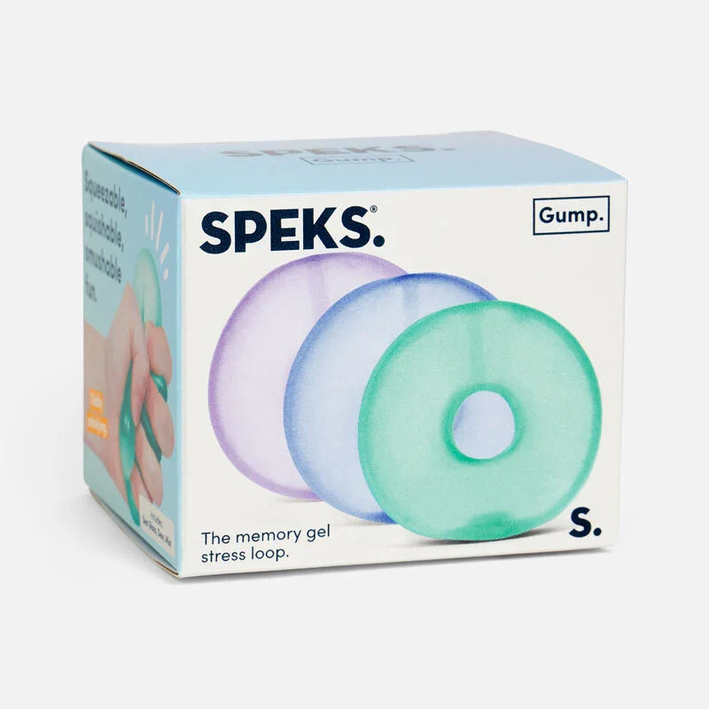 Speks. Gump Loop 3-Pack - The Memory Gel Stress Ball Ring
