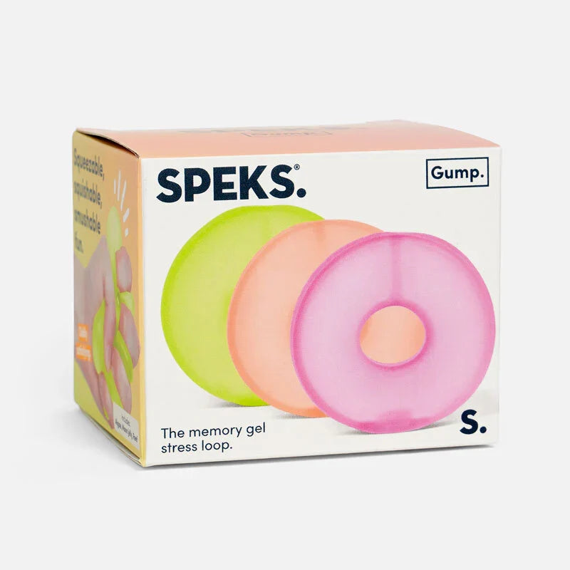 Speks. Gump Loop 3-Pack - The Memory Gel Stress Ball Ring