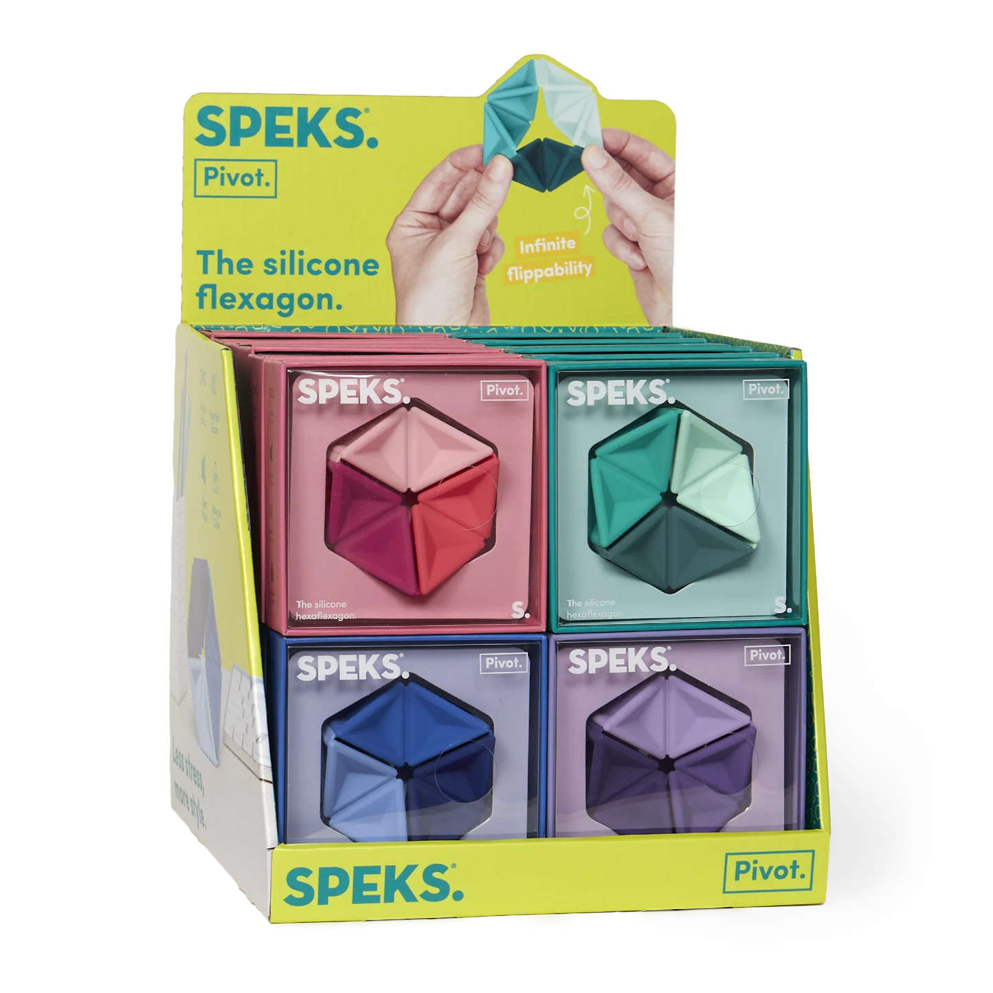 Speks. Pivot - The Silicone Flexagon