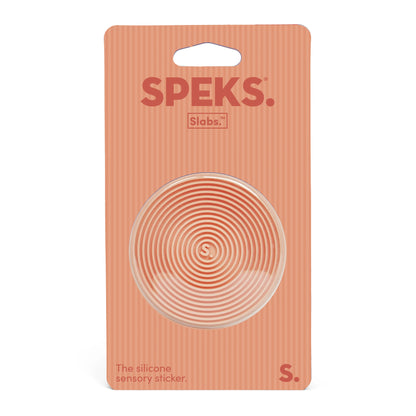 Speks. Slabs - The Silicone Sensory Sticker (Single)