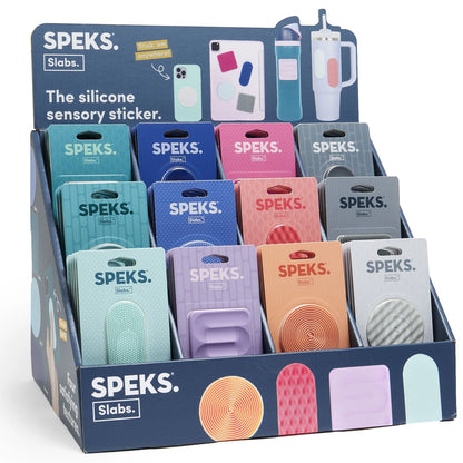 Speks. Slabs - The Silicone Sensory Sticker (Single)