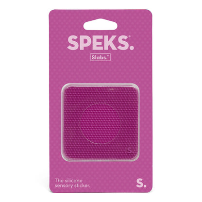 Speks. Slabs - The Silicone Sensory Sticker (Single)