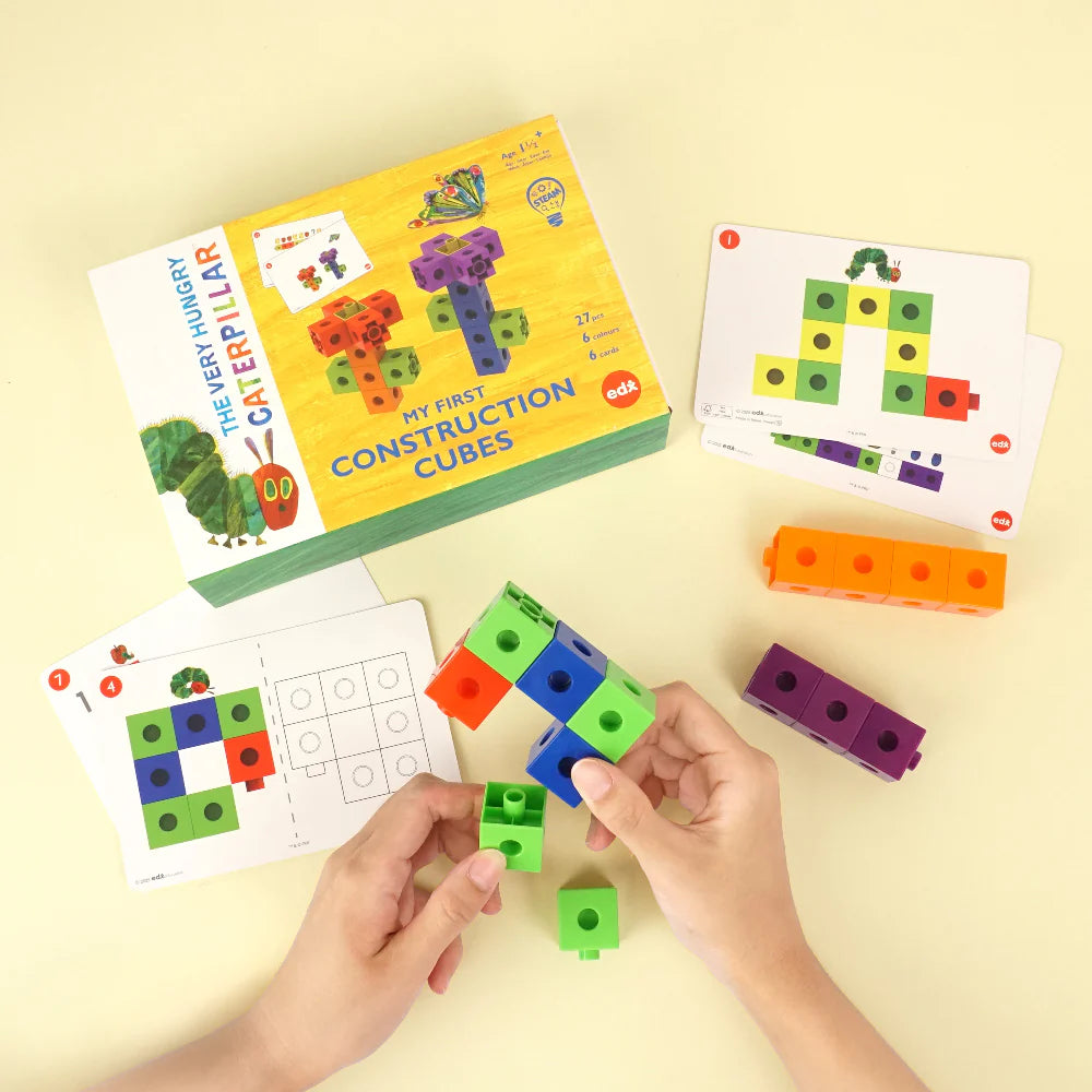 The Very Hungry Caterpillar My First Construction Cubes – Early Learning Set (18m+)