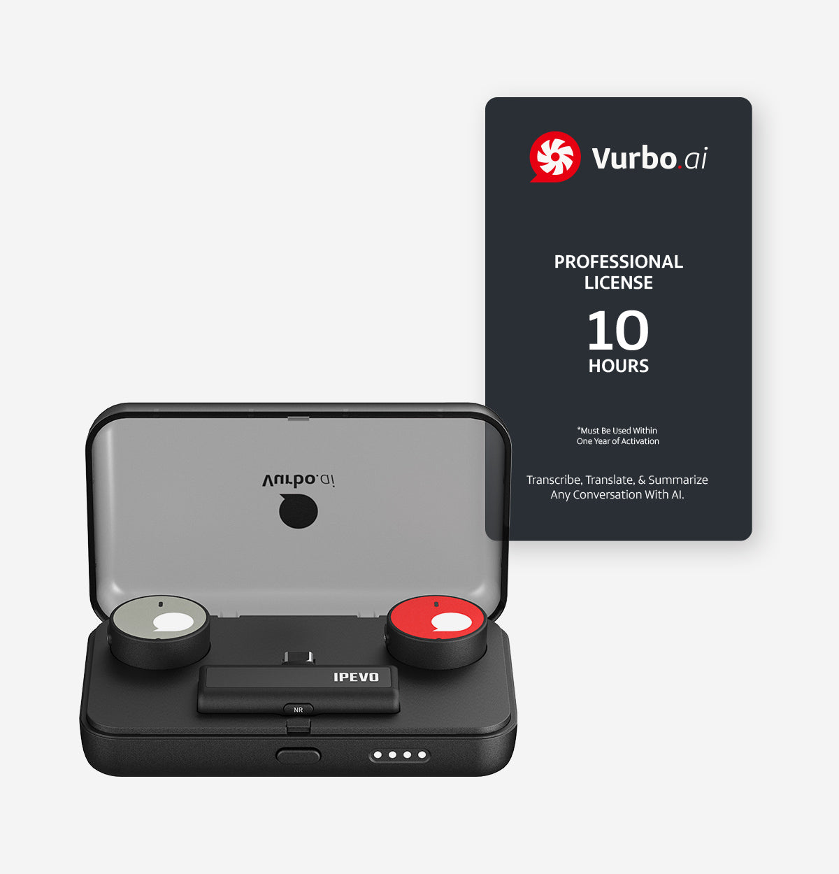 IPEVO VOCAL Wearable AI microphone - image 1